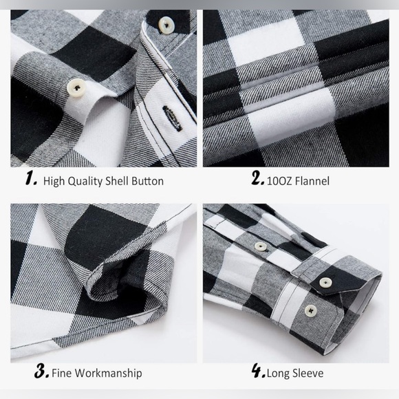 Alimens & Gentle Men's Button Down Regular Fit Long Sleeve - Picture 3 of 5